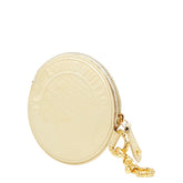 ルイ ヴィトン ヴェルニ ポルト モネ ロン コインケース 小銭入れ M95428 ライトイエロー パテントレザー レディース LOUIS VUITTON 【中古】